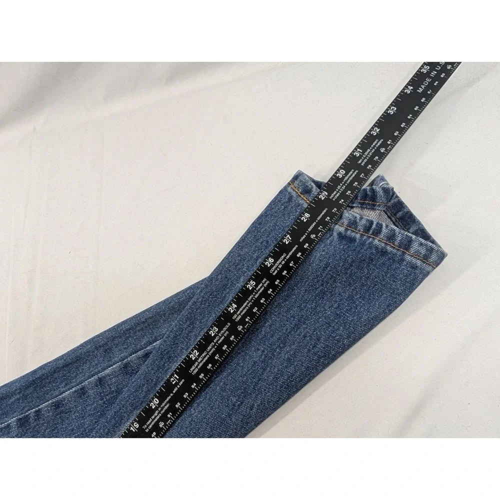 NWT Levi's 505 Regular Straight Leg Jeans  34x29 Blue Med Wash Denim 100% Cotton